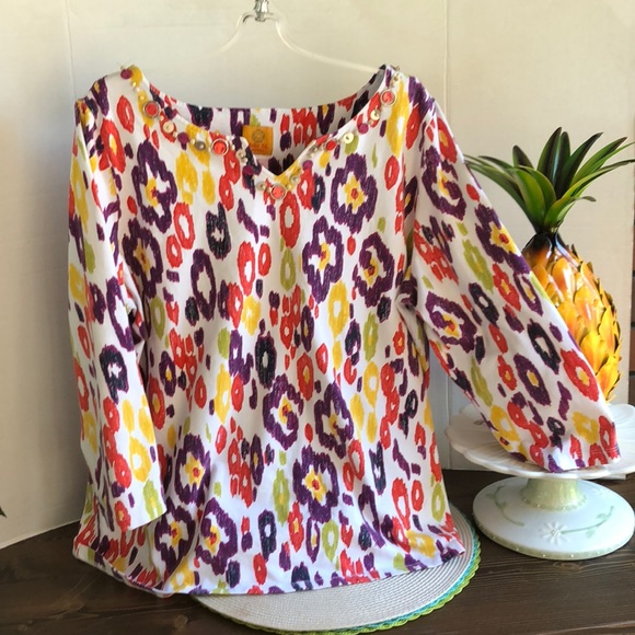 Ruby Rd. Tops - Ladies Size 1 X Ruby Road Long Sleeve Top